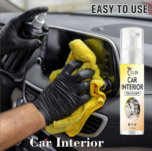 Premium Multi-Purpose Car Interior Foam Cleaner (Professional Grade)