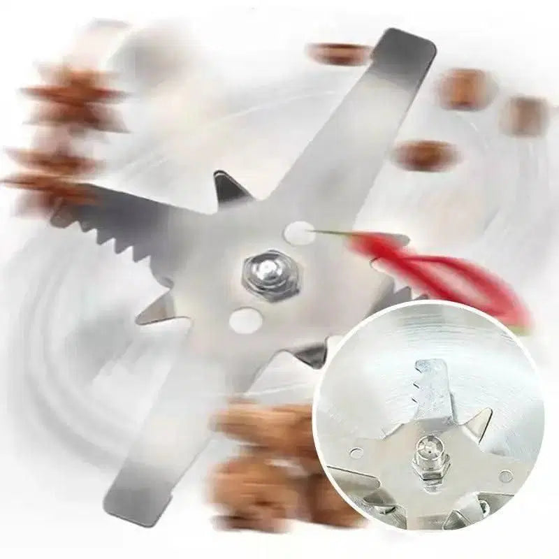 Maazi Digital™ Heavy-Duty Stainless Steel Electric Grinder (Professional Grade)