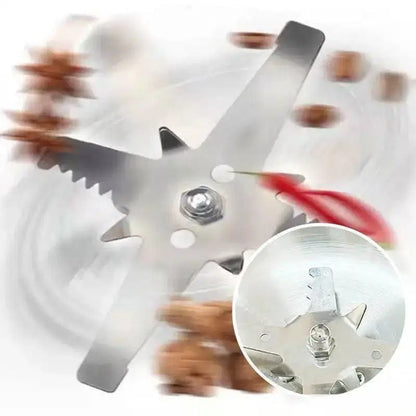 Maazi Digital™ Heavy-Duty Stainless Steel Electric Grinder (Professional Grade)