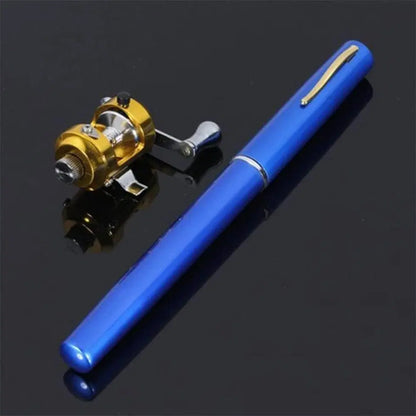 Pocket Fishing Rod Telescopic Mini With Reel Combo Kit