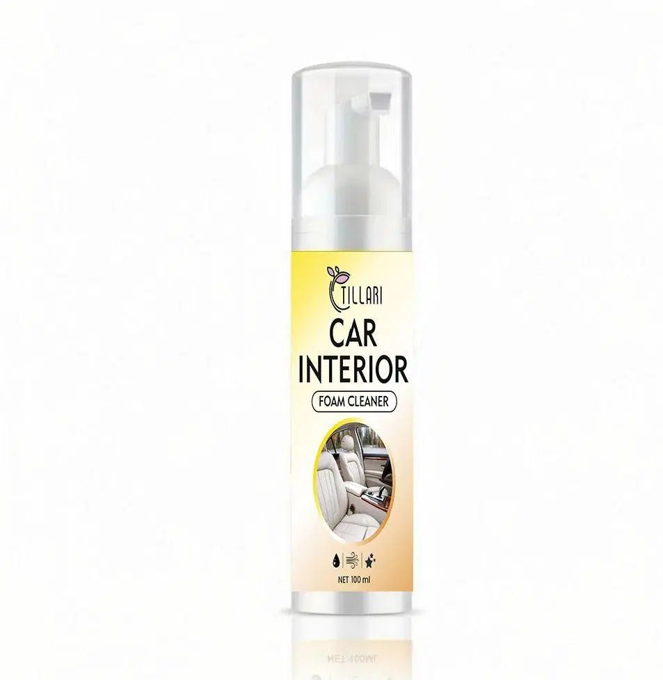 Premium Multi-Purpose Car Interior Foam Cleaner (Professional Grade)