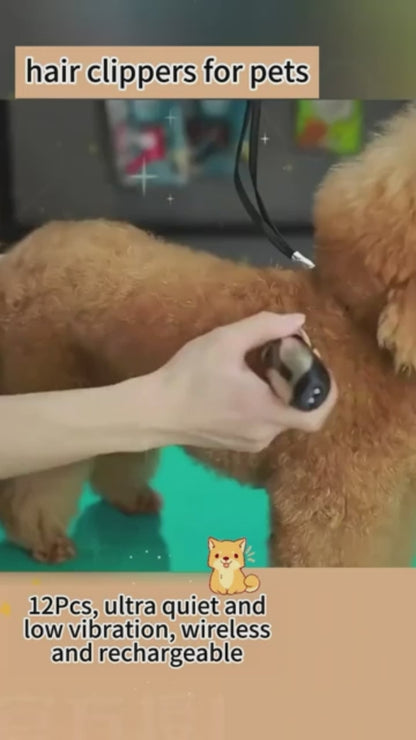 Pet Grooming Trimmer Set